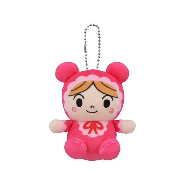 Akachan man Mochi Fluffy Marshmallow Plush Keychain Anpanman Japan