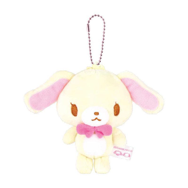 Sugarbunnies Shirousa White Rabbit Plush Mascot Keychain Sanrio