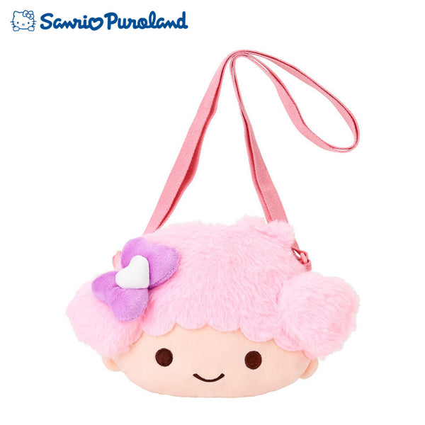 Luuちゃん コンパクト Little Twin Stars Lala Plush Pass Case with Shoulder Puroland
