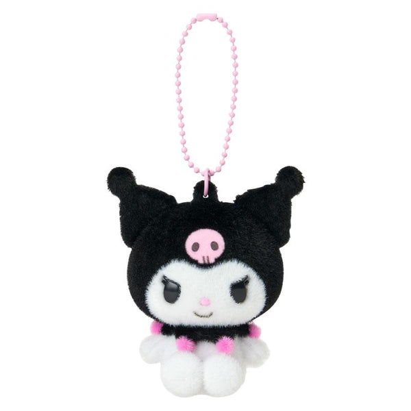 Kuromi Flocky Mascot Holder Keychain Sanrio Japan 2025 – VeryGoods.JP