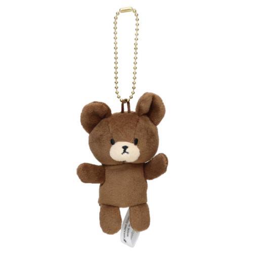 Jackie Plush Keychain Finger Puppet Mascot the bears' school Japan