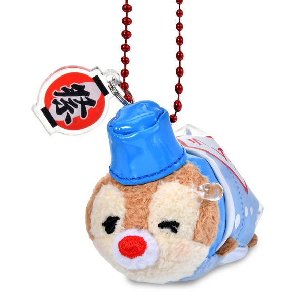 akihiro.　MICHELIN つなぎ　　新品　未使用 Dale Plush Keychain Tsum Tsum Japanese Matsuri Food Disney Store