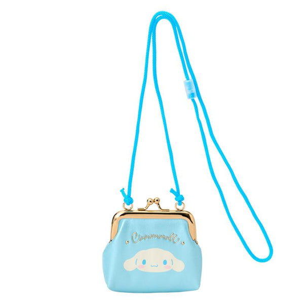 Cinnamoroll Kids Clasp Pouch with Rope Blue Sanrio Japan 2026