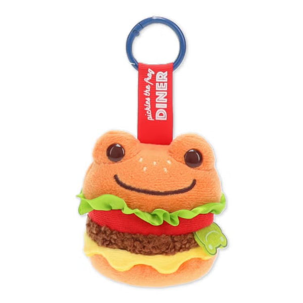 Pickles the Frog Karabiner Key Holder Burger Retro Diner Japan