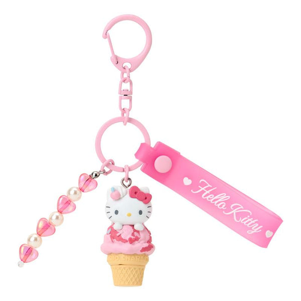 Hello Kitty Keychain Key Holder Dreamy Ice Parlor Sanrio Japan