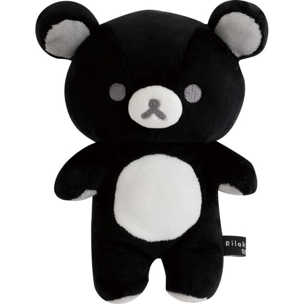 Rilakkuma Plush Doll BASIC RILAKKUMA MONOCHROME Black San-X Japan