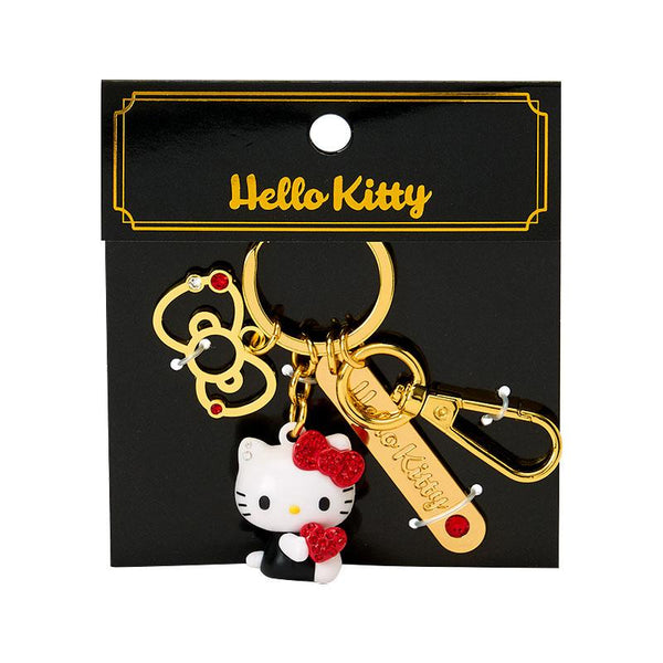 Hello Kitty 3D Keychain with Rhinestones Red Sanrio Japan 2026