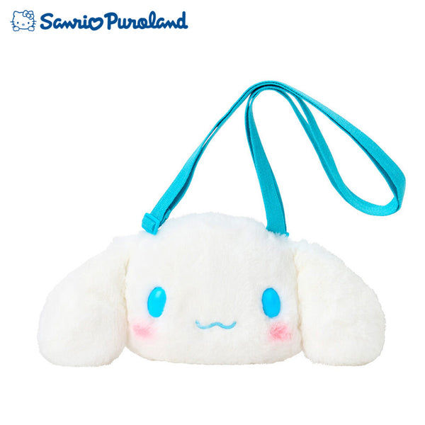 【超激レア・レトロ】SANRIO キャラクター スーパージャンボパールクッション Cinnamoroll Plush Pass Case with Shoulder Puroland Limit Sanrio