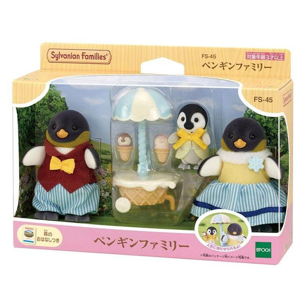 Sylvanian Families Penguin Family FS-45 EPOCH Japan Calico