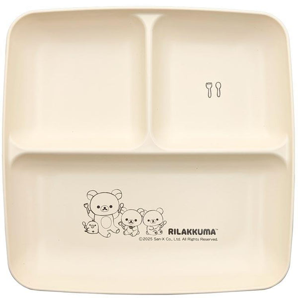 Rilakkuma Lunch Plate Pink San-X Japan 2025 – VeryGoods.JP