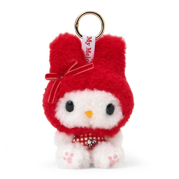 My Melody Plush Mascot Holder Keychain Red Plaid Sanrio Japan 2026
