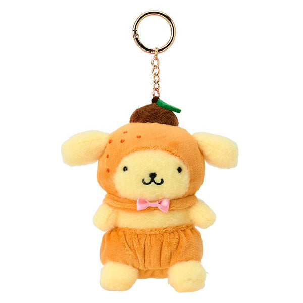 Pom Pom Purin Plush Mascot Holder Keychain Fruit Sanrio Japan 2025