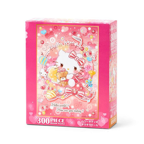 Hello Kitty Jigsaw Puzzle 300 Piece Kirakira Doll Sanrio Japan