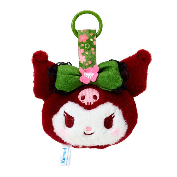 Kuromi Plush Keychain Face Matcha Sanrio Japan 2026 – VeryGoods.JP