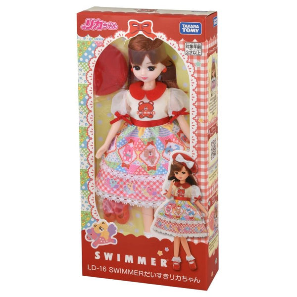 Licca Chan Doll LD-16 SWIMMER Lover Takara Tomy Japan 2026
