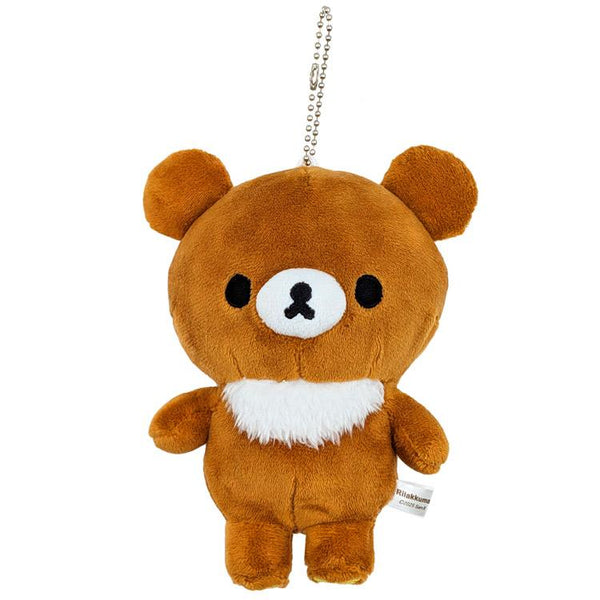 Chairoikoguma Plush Mascot Pouch San-X Japan 2026 Rilakkuma