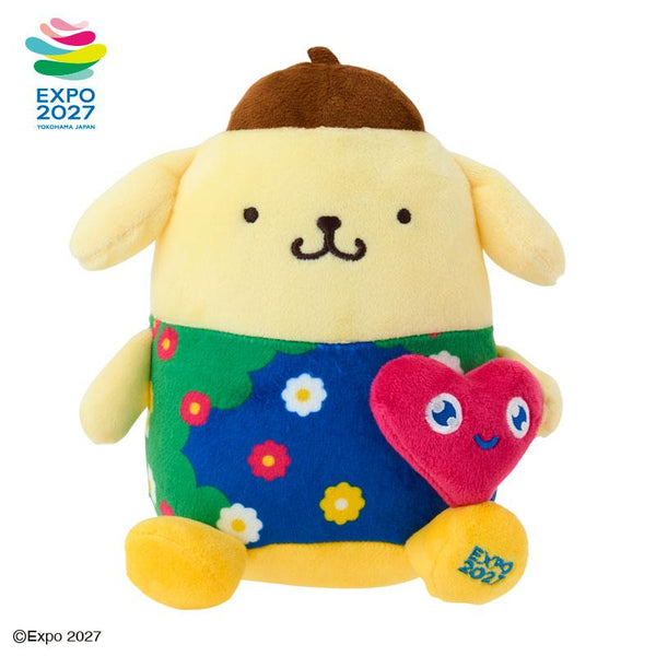 Pom Pom Purin Tunku Tunku Hugging Plush M GREEN EXPO 2027 Sanrio