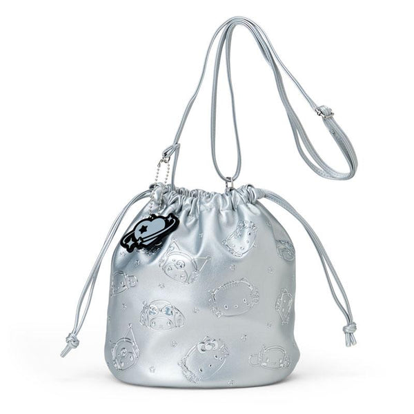 Sanrio Characters Pochette Bag Silver Tokimeki Planet Japan 2026