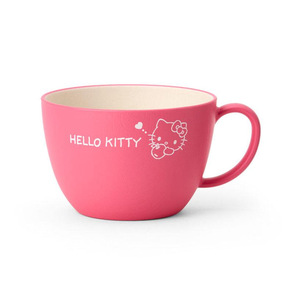 Hello Kitty Soup Mug Cup Pink Sanrio Japan 2026 – VeryGoods.JP