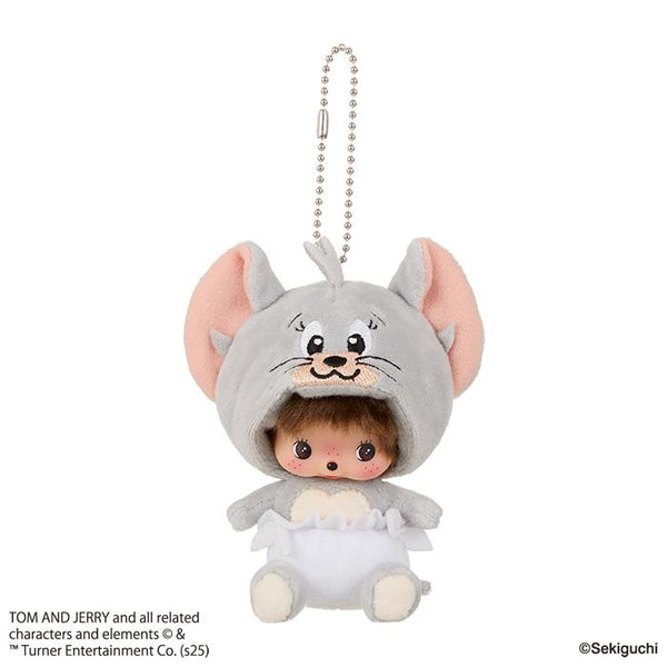 Bebichhichi Tuffy Plush Keychain SS Big Face Tom and Jerry x