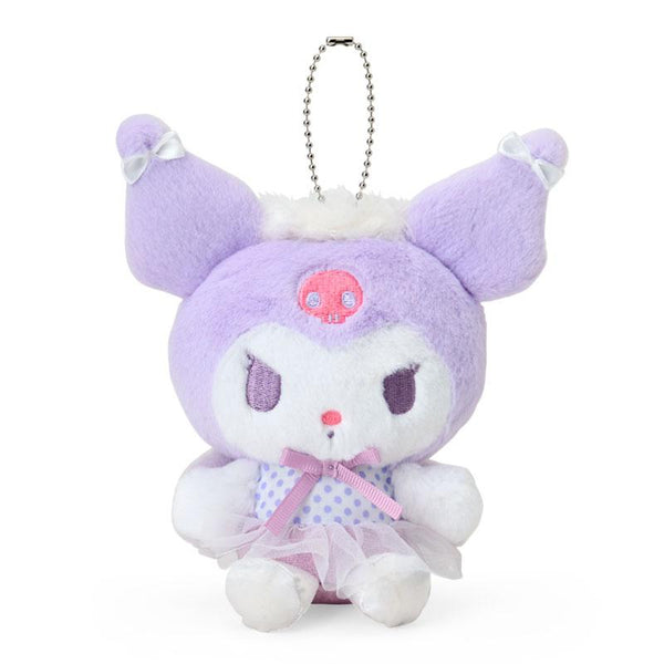 Kuromi Plush Mascot Holder Keychain Angel Ballerina Sanrio Japan