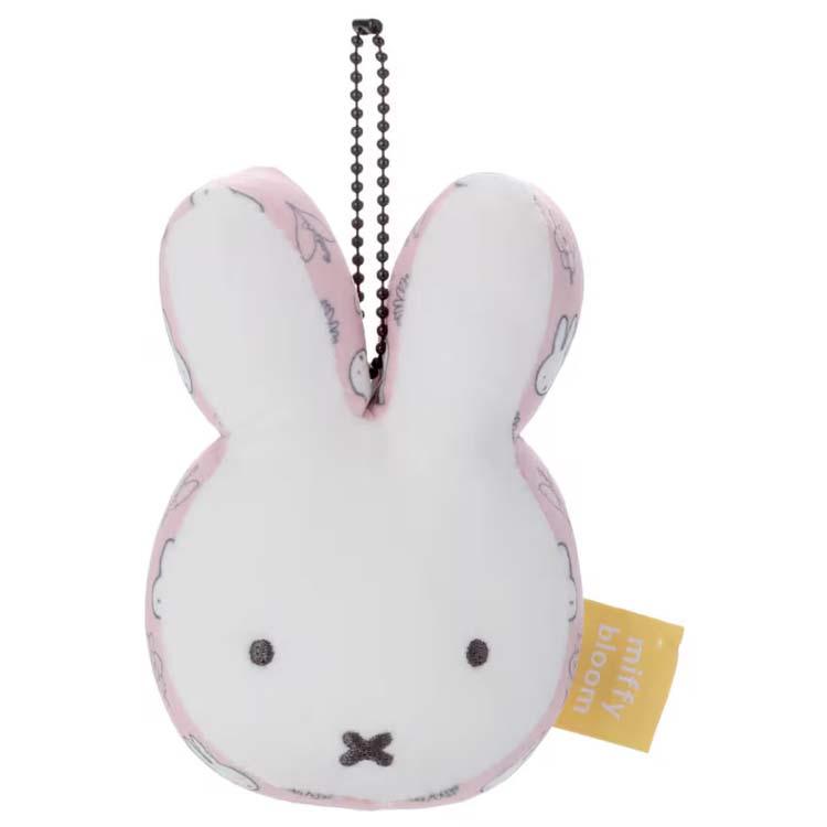 Mocchi-Mocchi-Style Miffy bloom Plush Keychain Dick Bruna Japan