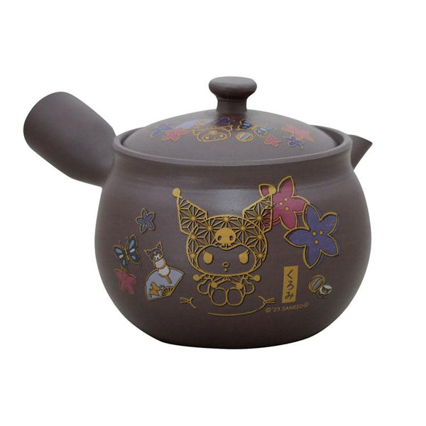 Kuromi Banko ware Teapot 260ml Sanrio Japan 2025 – VeryGoods.JP