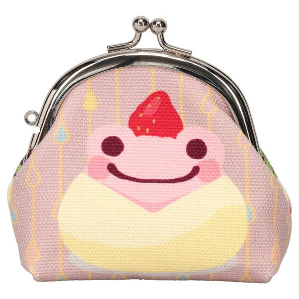Pickles the Frog Clasp Pouch Retro Cafe Strawberry AYANOKOJI Japan