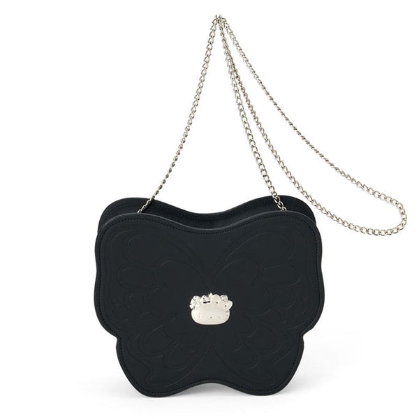 Hello Kitty Shoulder Bag Black Butterfly Sanrio Japan 2025