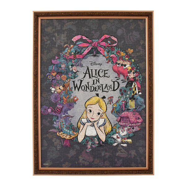 DISNEY ALICE IN WONDERLAND 75TH Jigsaw Puzzle 500pcs Glow in the