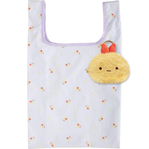 Sumikko Gurashi Ebi FUrai Eco Shopping Tote Bag with Pouch San-X