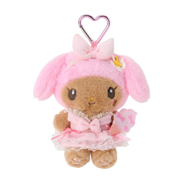 My Melody Plush Mascot Holder Keychain Sparkling Summer Pool