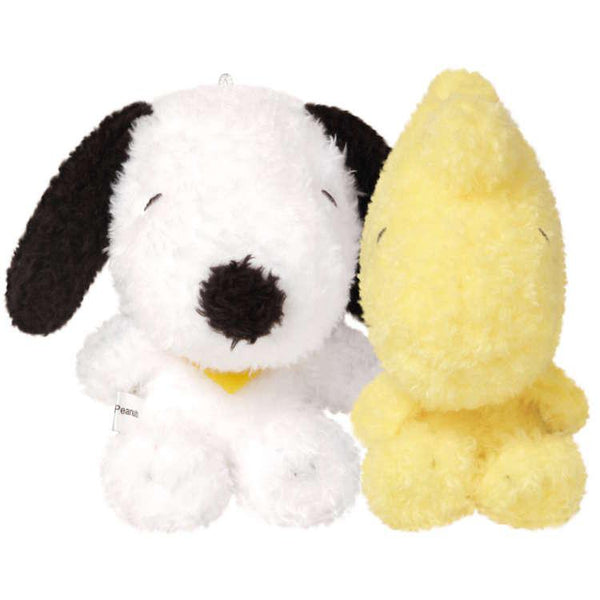 Snoopy & Woodstock BIG Nico Plush Keychain Set PEANUTS Japan