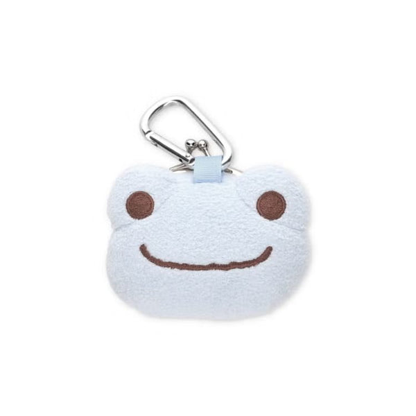 Pickles the Frog Eco Shopping Tote Bag in Clasp Pouch Blue Japan