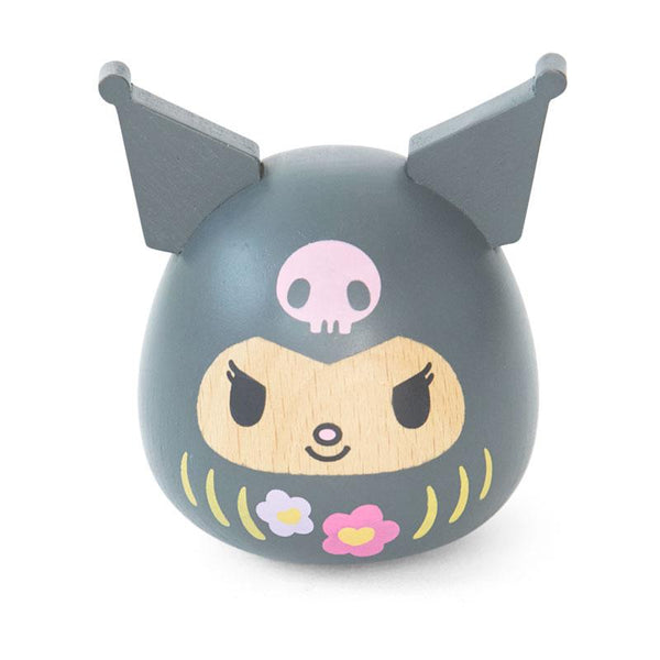 Kuromi Wood Daruma Sanrio Japan 2025 – VeryGoods.JP