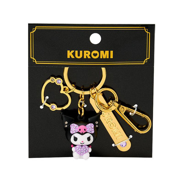 KUROMIchan꒰ᐢ‎˵•ﻌ•˵ᐢ꒱さま専用 Kuromi 3D Keychain with Rhinestones Sanrio Japan 2026 – VeryGoods.JP