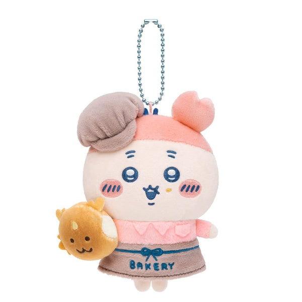 ちいちゃん専用！！幻のfwee ！！ Kani Furuhonya Plush Keychain Chiikawa Bakery Staff Japan 2026
