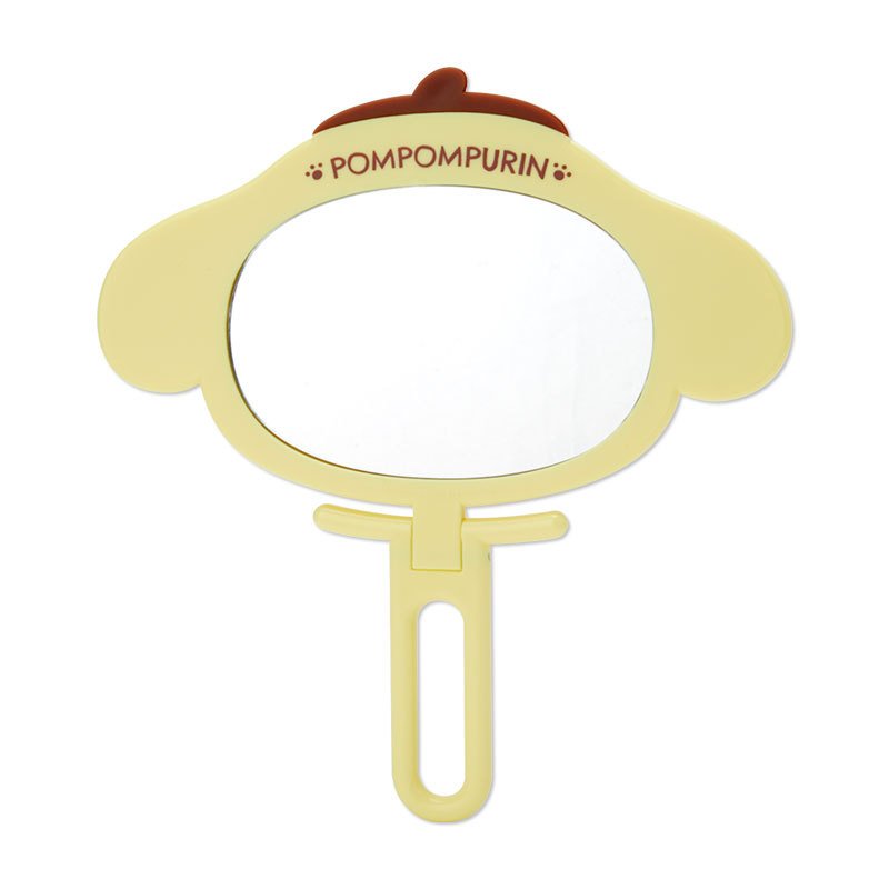 Pom Pom Purin Hand Mirror Face Shape Sanrio Japan