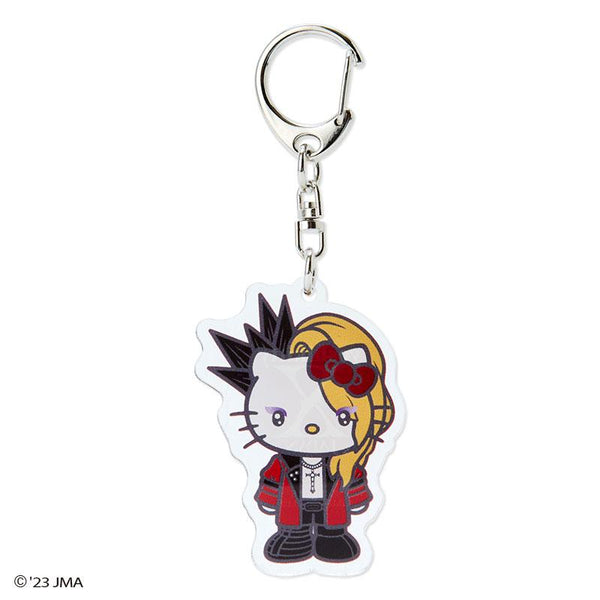 Hello Kitty - Show By Rock!! - Cyan - Acrylic Keychain - Keyholder (Sanrio)