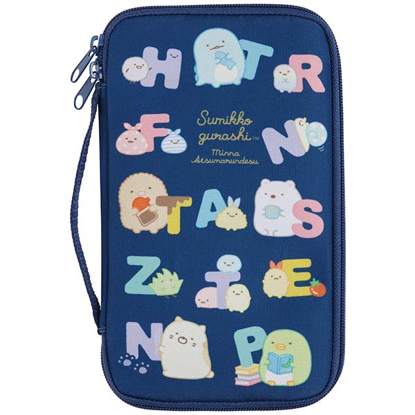 Sumikko Gurashi Multi Case Pouch Everyone Gets Together San-X