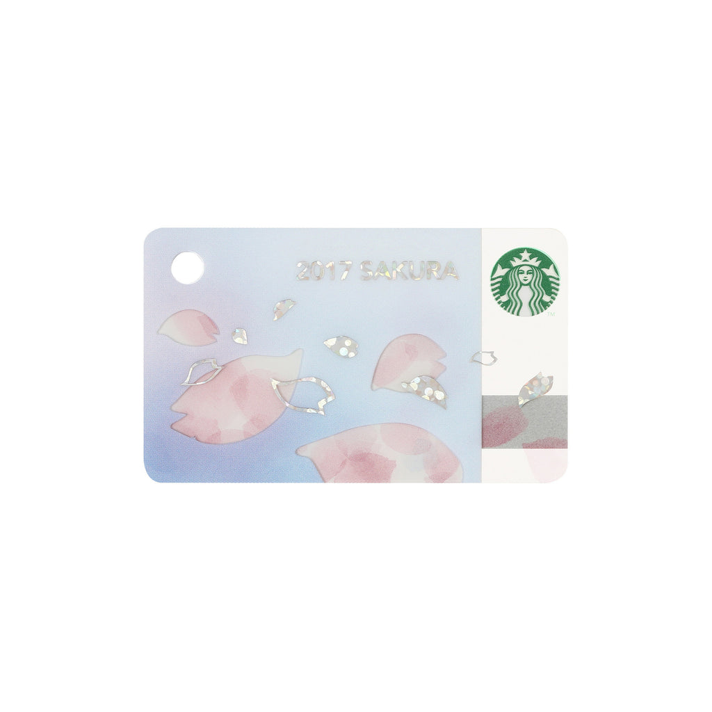mini Gift Card Sakura 2017 Starbucks Japan Purity