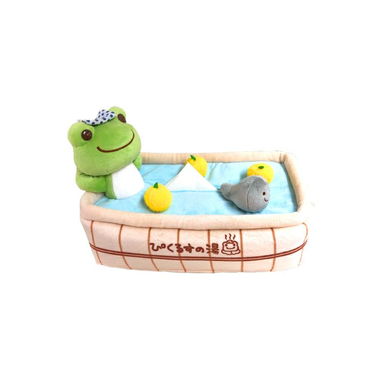 Pickles the Frog Plush Tissue Box Cover Yuzi Japan 2023