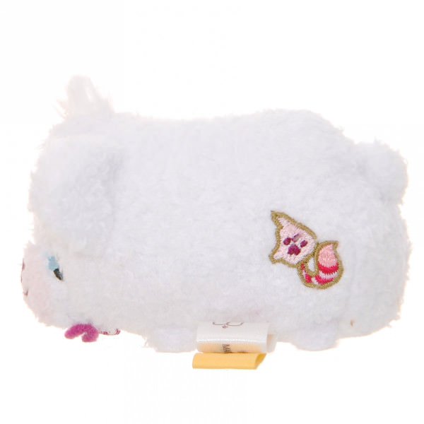 UniBEARsity Milk White Rabbit Plush Tsum Tsum mini S Disney Store Japan Alice