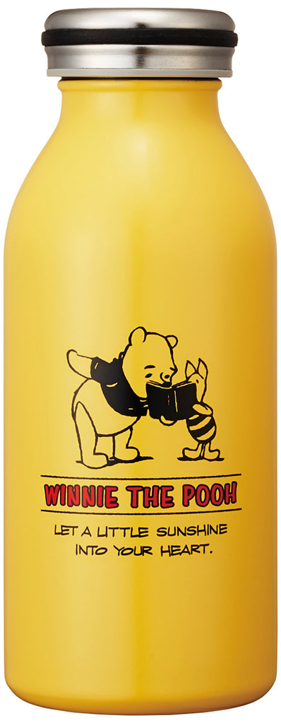 Winnie the Pooh Stainless Screw Mug Bottle 0.35L mosh! Disney Japan