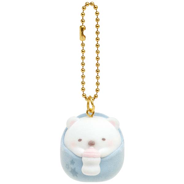 Sumikko Gurashi Polar Bear Plush Keychain