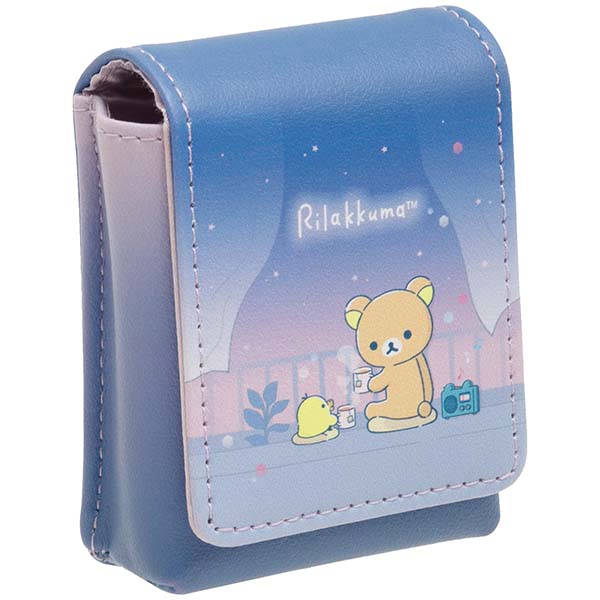 Rilakkuma Teddy Bear Keychain Coin Purse Pouch Bag Wallet, NEW