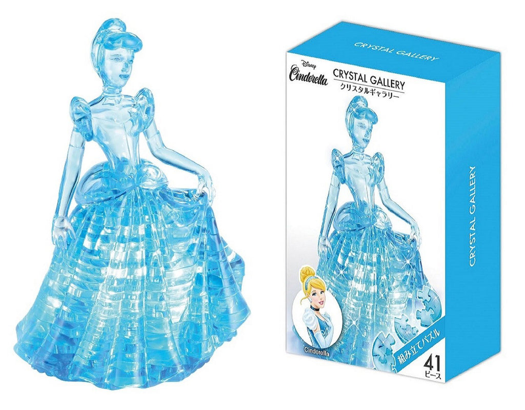 Cinderella 41 pcs 3D Puzzle Crystal Gallery Disney Japan Hanayama