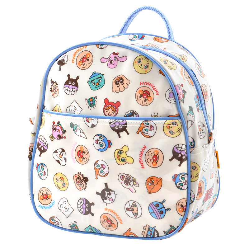 Anpanman Kids Backpack Pattern Blue Japan 4992078011445