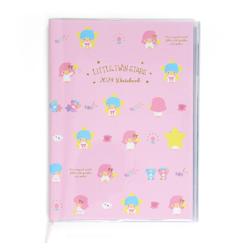 Little Twin Stars Kiki Lala 2024 Schedule Book A5 Monthly Datebook Sanrio Japan