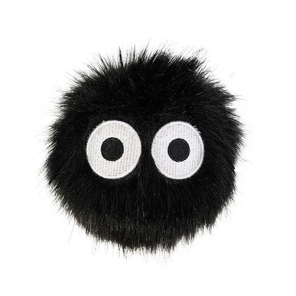 My Neighbor Totoro Makkuro Kurosuke Fluffy Plush Magnet Studio